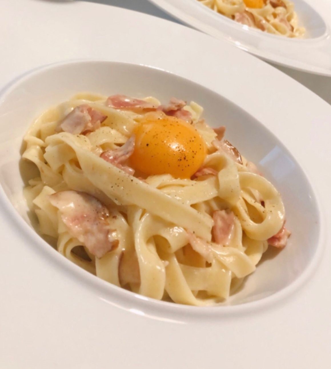 Classic Carbonara pasta